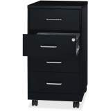 Lorell 26-1/2" Mobile Storage Cabinet - 4-Drawer (25976)