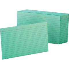 Oxford Colored Ruled Index Cards (7421GRE)