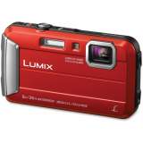 Panasonic Lumix TS30 16 Megapixel Compact Camera - Red (DMCTS30/R)