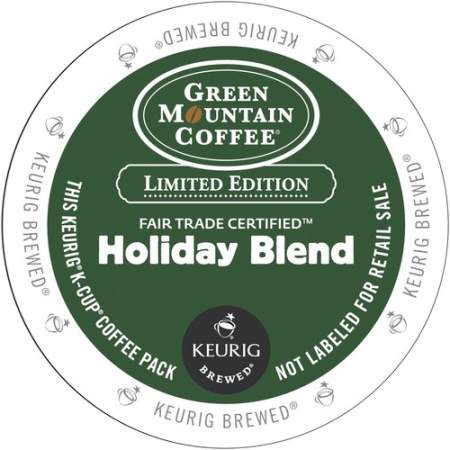 Green Mountain Coffee Holiday Blend K-Cup (6204)