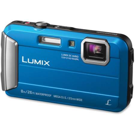 Panasonic Lumix TS30 16 Megapixel Compact Camera - Blue (DMCTS30A)