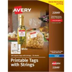 Avery Printable Tags with Strings (22849)