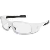 Crews Swagger White Frame Safety Glasses (CRWSR120)