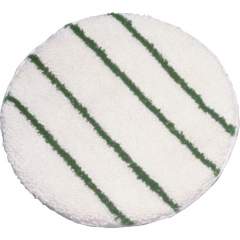 Rubbermaid Commercial Green Strips 17" Carpet Bonnet (P26700WH)