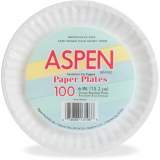 AJM Packaging Coated Paper Plates (CP6OAWH)