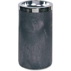 Rubbermaid Commercial Smoking Urn with Metal Ashtray (258500BK)