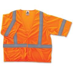 GloWear Class 3 Orange Economy Vest (22017)