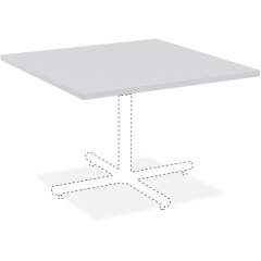 Lorell Hospitality Square Tabletop - Light Gray (62583)