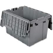 Akro-Mils Attached Lid Storage Container (39120GREY)