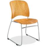 Safco Reve Plastic Wood Back Guest Chair (6810NA)