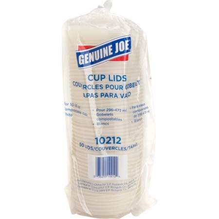Genuine Joe Vented Hot Cup Lid (10212)