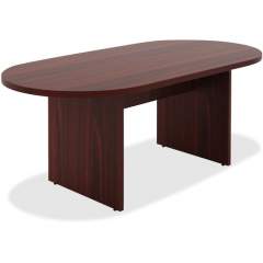Lorell Chateau Series Mahogany 6' Oval Conference Table (34336)