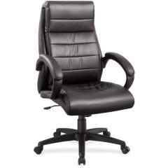 Lorell Deluxe High-back Leather Chair (59532)