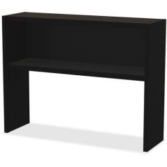 Lorell Modular Desk Series Black Stack-on Hutch (79171)