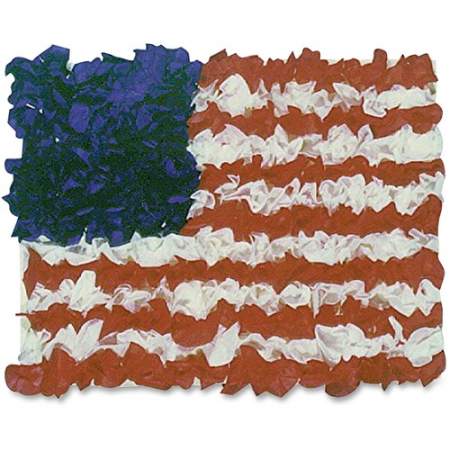 Hygloss American Flag Tissue Craft Kit (41004)