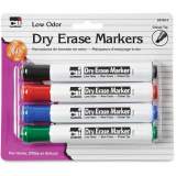 CLI Chisel Tip Dry Erase Markers (47814)