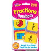 TREND Fractions Dominoes Challenge Cards Game (24009)