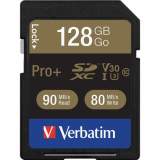 Verbatim Pro+ 128 GB SDXC (49198)