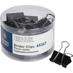 Business Source Medium 24-count Binder Clips (65367)