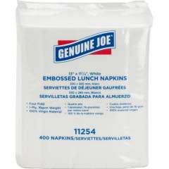 Genuine Joe 1-ply Embossed Lunch Napkins (11254CT)