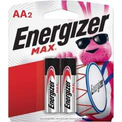 Energizer Max Alkaline AA Batteries (E91BP2CT)