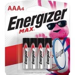 Energizer Max Alkaline AAA Batteries (E92BP4CT)