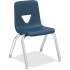 Lorell 12" Seat-height Stacking Student Chairs (99881)