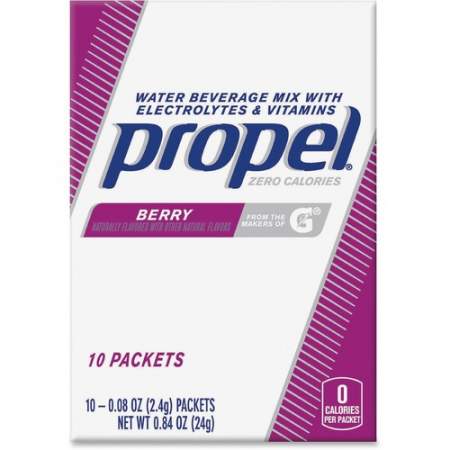 Propel Fitness Water Fitness Water Fitness Water Propel Fitness Water Fitness Water Water Beverage Mix Packets with Electrolytes and Vitamins (01087)