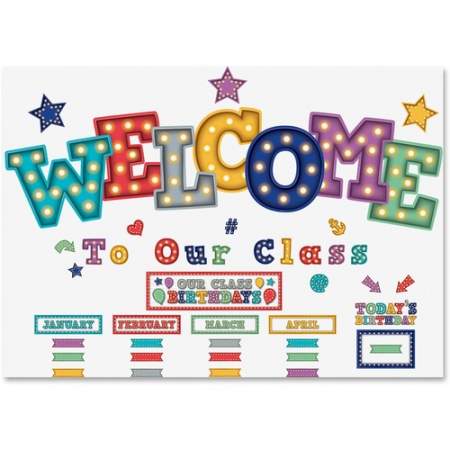 Teacher Created Resources Marquee Welcome Decorative Set (6158)