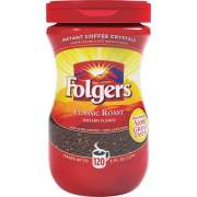 Folgers Classic Roast Instant Coffee Crystals Instant (20629)