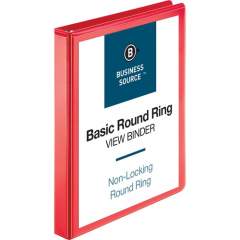Business Source Round Ring Binder (09966)