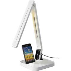 Lorell Micro USB Charger LED Desk Lamp (99770)