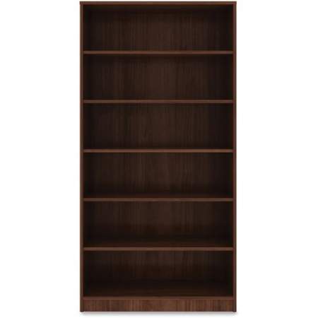 Lorell Walnut Laminate Bookcase (99792)