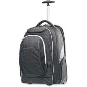 Samsonite Tectonic Carrying Case (Rolling Backpack) for 15.6" Notebook - Black, Gray (507231041)