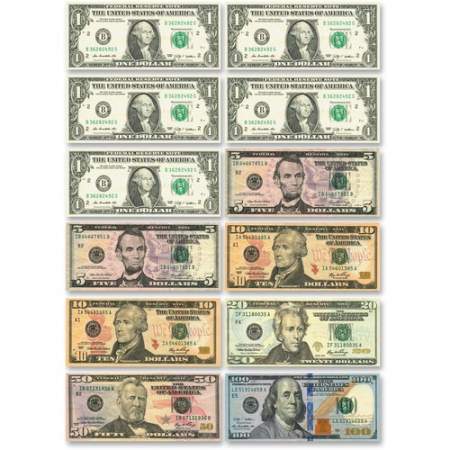 Ashley US Dollar Bill Set Die-cut Magnets (10066)