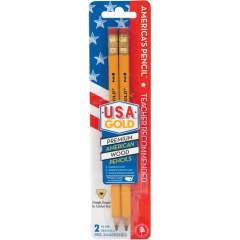 The Write Dudes Jumbo USA Gold Premium No. 2 Pencils (DTN77)