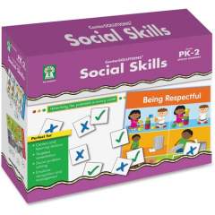 Carson-Dellosa Education Carson-Dellosa Education Grade PreK-2 Social Skills File Folder Game (840027)