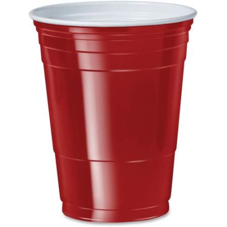 Solo Cup 16 oz. Plastic Cold Party Cups (P16RCT)