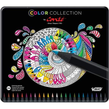 BIC Color Collection Coloring Pencils (BCAPP241AST)