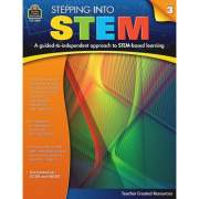 Teacher Created Resources Grade 3 Step Into STEM Workbook Printed Book Printed Book (3869)
