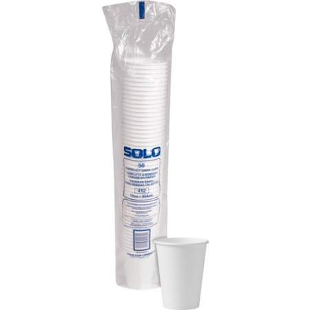 Solo Disposable Paper Hot Cups (412WN2050)