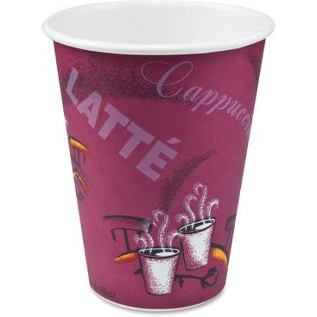 Solo Bistro Design Disposable Paper Cups (412SIN0041CT)