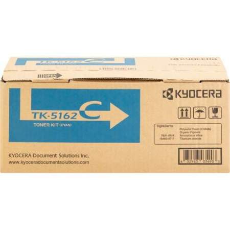 Kyocera TK-5162C Original Toner Cartridge - Cyan