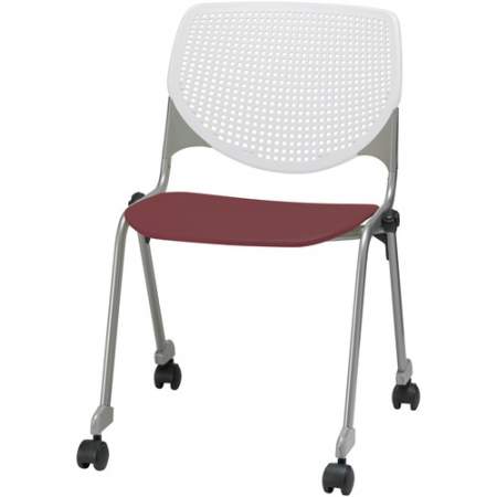 KFI Kool Collection CS2300 Armless Chair with Casters (CS2300B8S7)