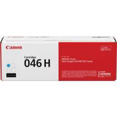 Canon 046H Original Toner Cartridge - Cyan (CRTDG046HC)