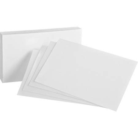 Oxford Printable Index Card - White - 10% (40BD)