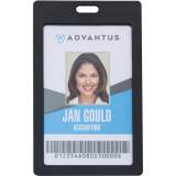 Advantus Vertical Rigid ID Badge Holder (97068)