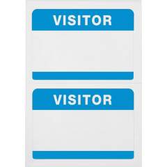 Advantus Self-Adhesive Visitor Badges (97190)