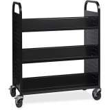 Lorell Double-sided Book Cart (99931)