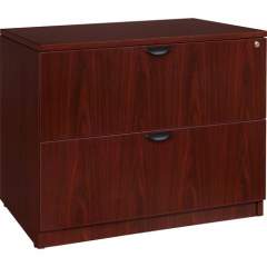 Lorell Prominence 2.0 Mahogany Laminate Lateral File - 2-Drawer (PL2236MY)